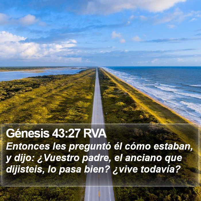 Génesis 43:27 RVA Bible Study