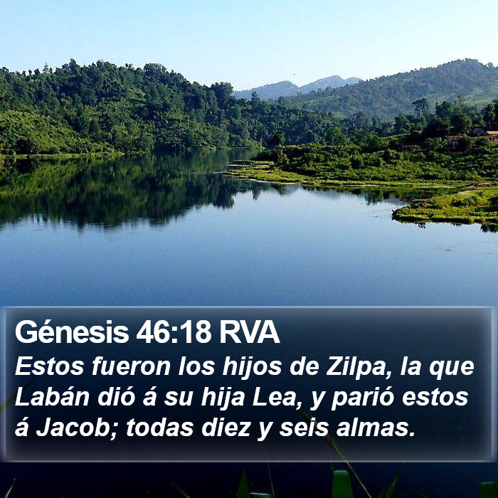 Génesis 46:18 RVA Bible Study