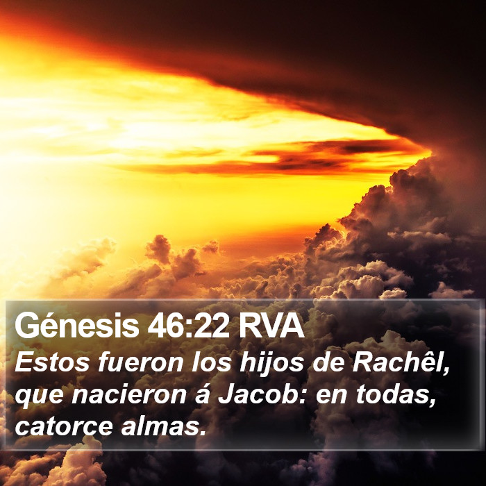 Génesis 46:22 RVA Bible Study