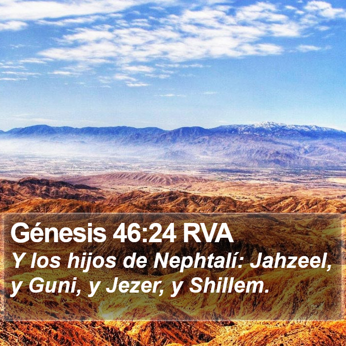 Génesis 46:24 RVA Bible Study