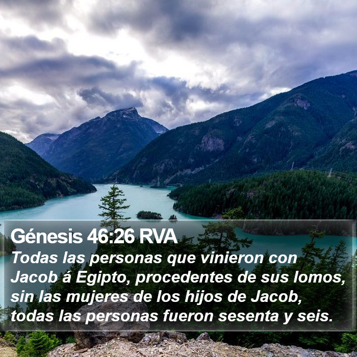 Génesis 46:26 RVA Bible Study