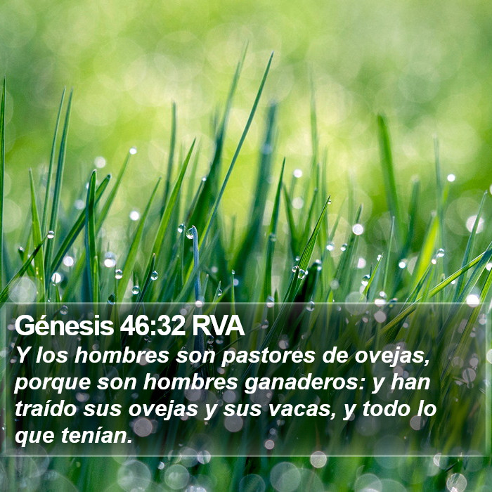 Génesis 46:32 RVA Bible Study