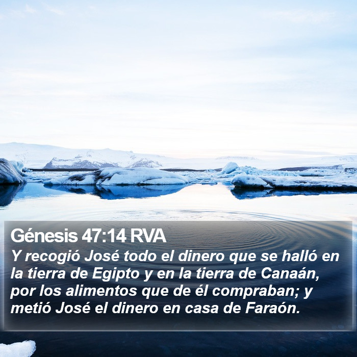 Génesis 47:14 RVA Bible Study