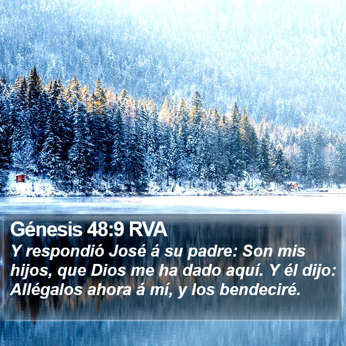 Génesis 48:9 RVA Bible Study