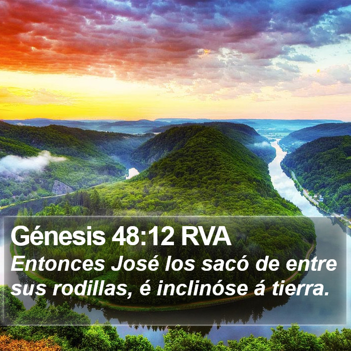 Génesis 48:12 RVA Bible Study