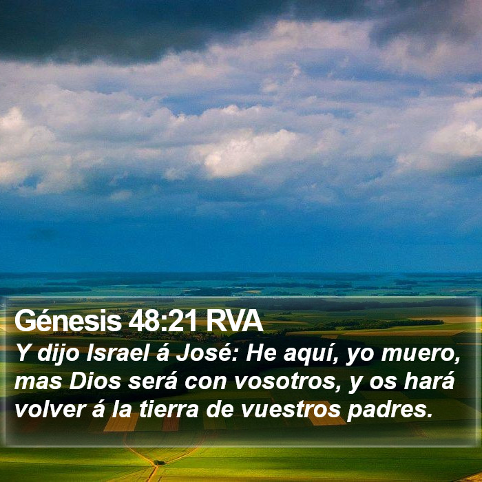 Génesis 48:21 RVA Bible Study