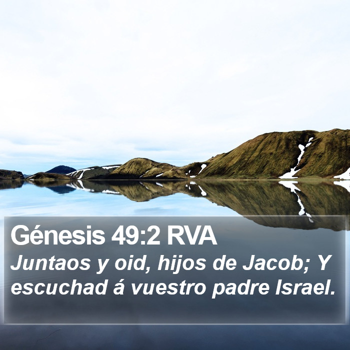 Génesis 49:2 RVA Bible Study