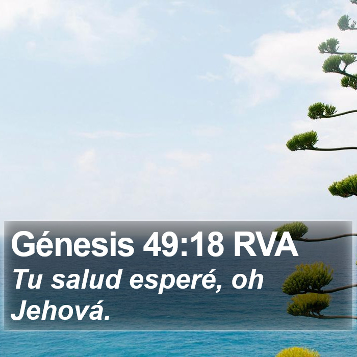 Génesis 49:18 RVA Bible Study