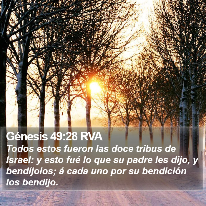 Génesis 49:28 RVA Bible Study