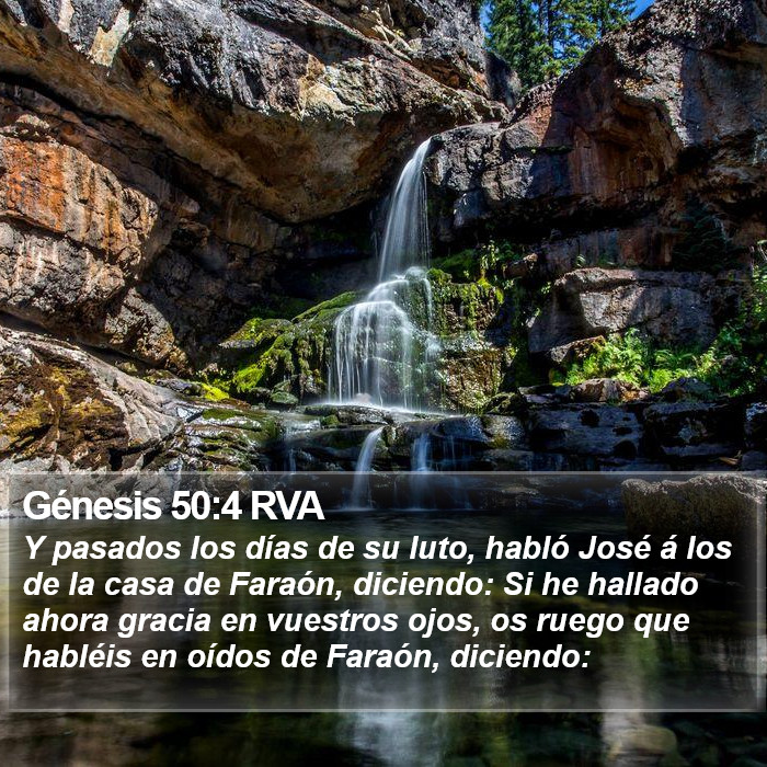 Génesis 50:4 RVA Bible Study