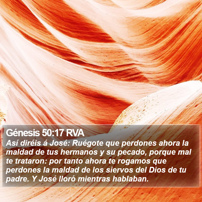 Génesis 50:17 RVA Bible Study