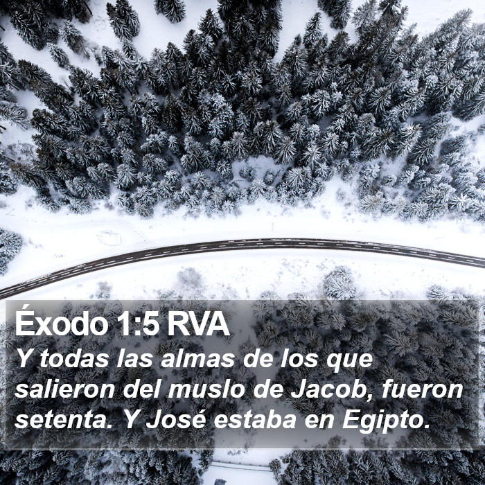 Éxodo 1:5 RVA Bible Study