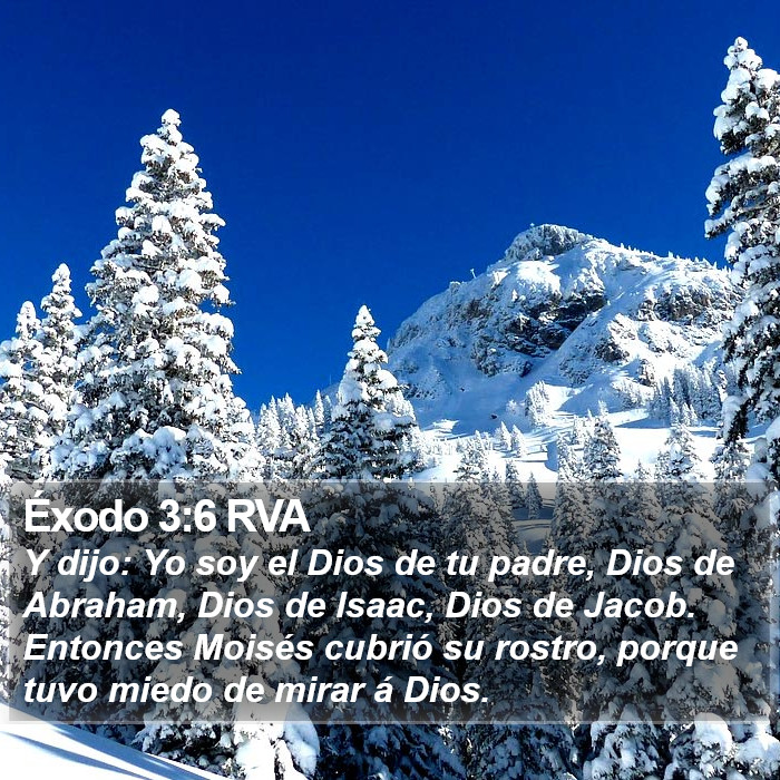 Éxodo 3:6 RVA Bible Study