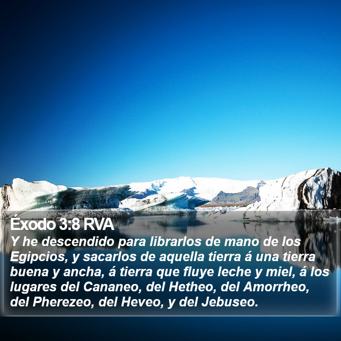 Éxodo 3:8 RVA Bible Study