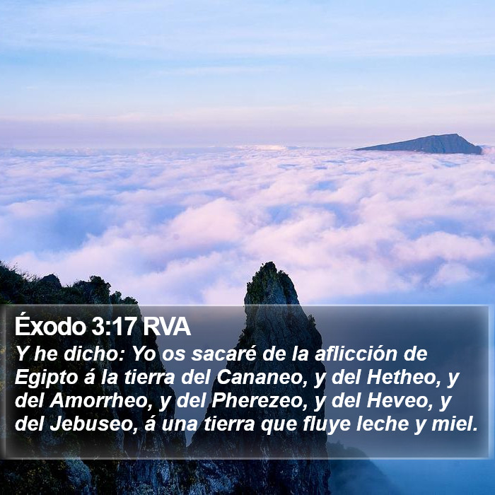 Éxodo 3:17 RVA Bible Study