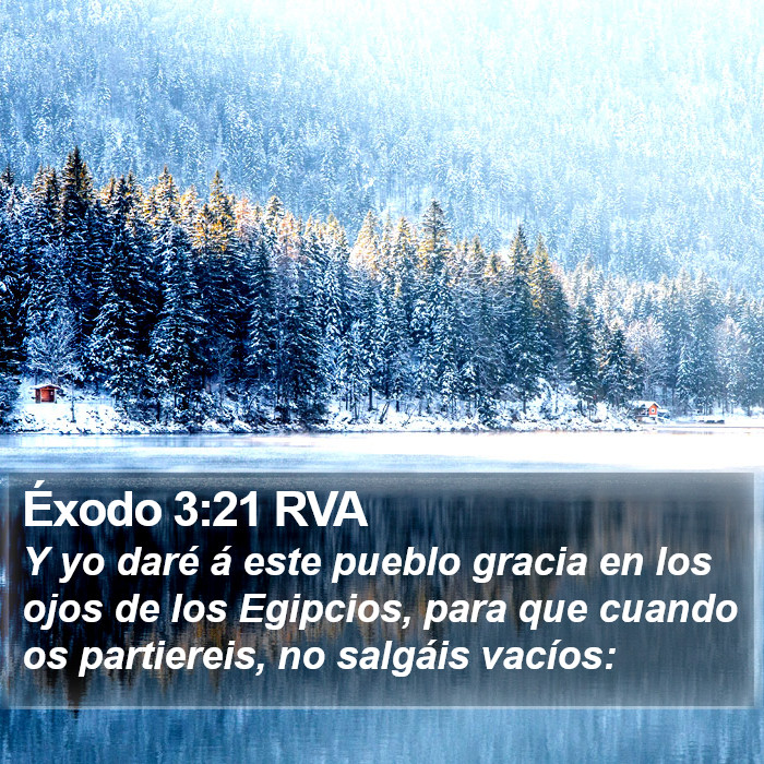 Éxodo 3:21 RVA Bible Study