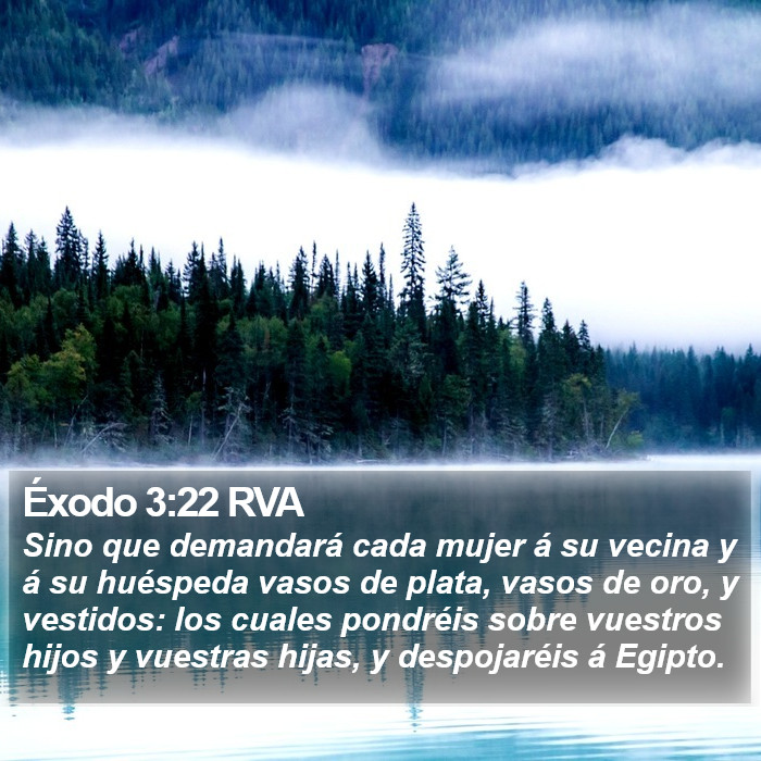 Éxodo 3:22 RVA Bible Study