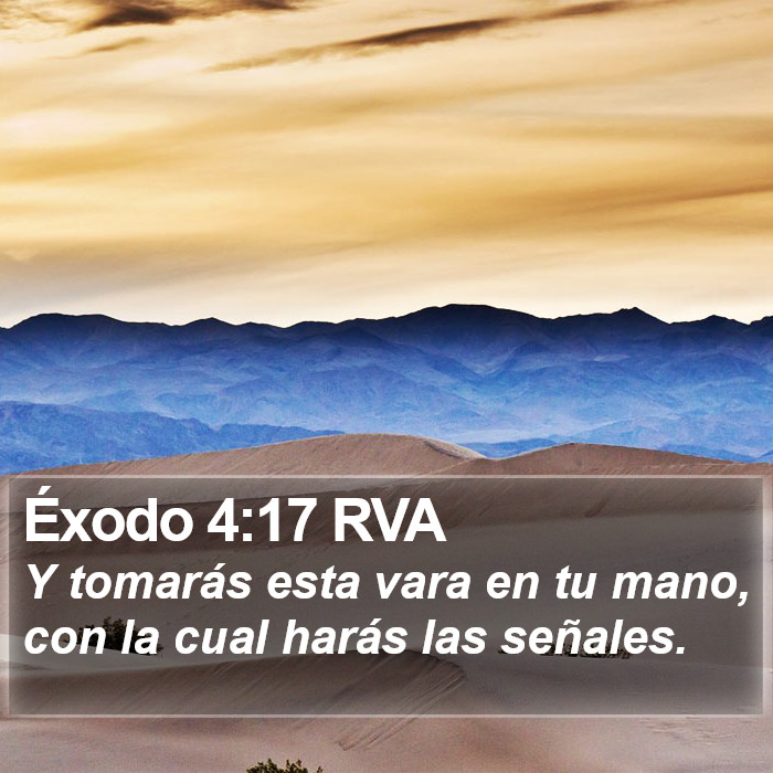 Éxodo 4:17 RVA Bible Study