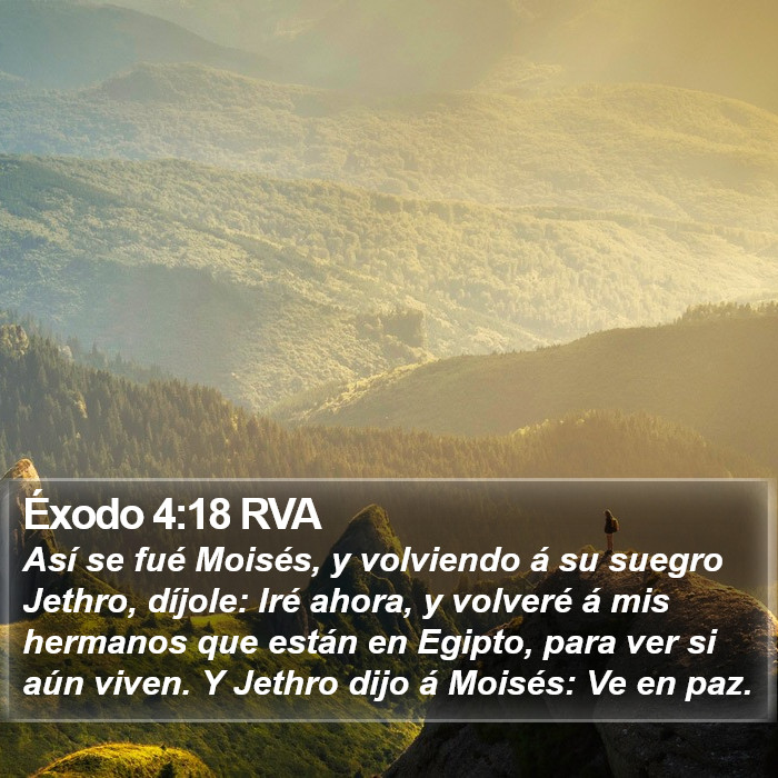 Éxodo 4:18 RVA Bible Study