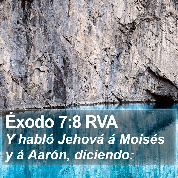 Éxodo 7:8 RVA Bible Study