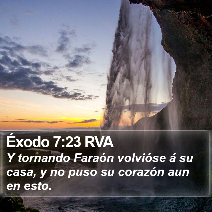 Éxodo 7:23 RVA Bible Study