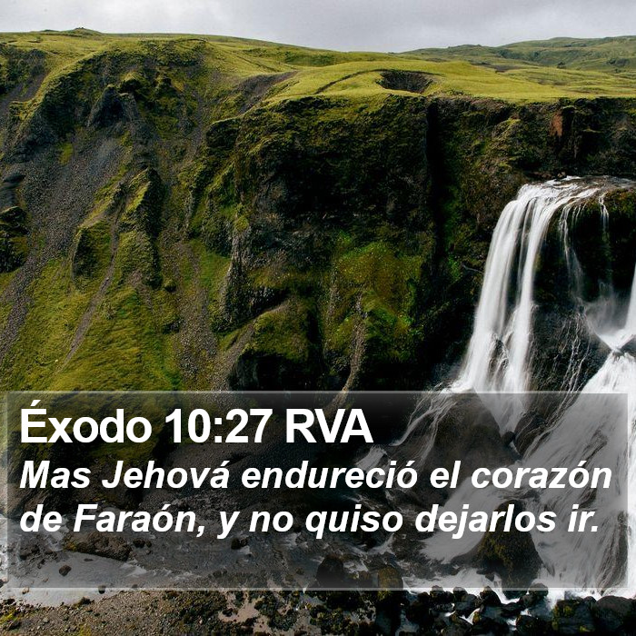Éxodo 10:27 RVA Bible Study