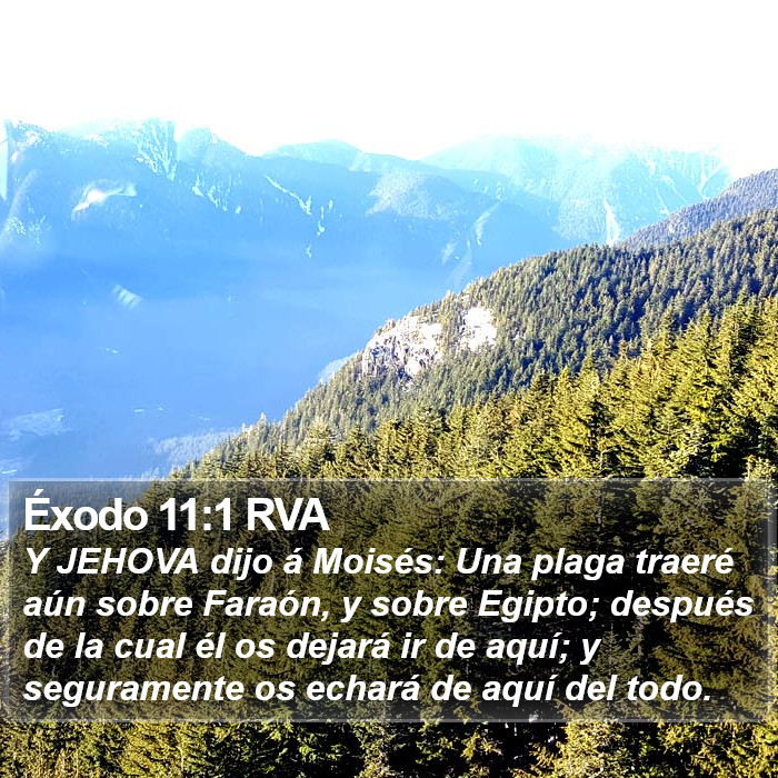 Éxodo 11:1 RVA Bible Study