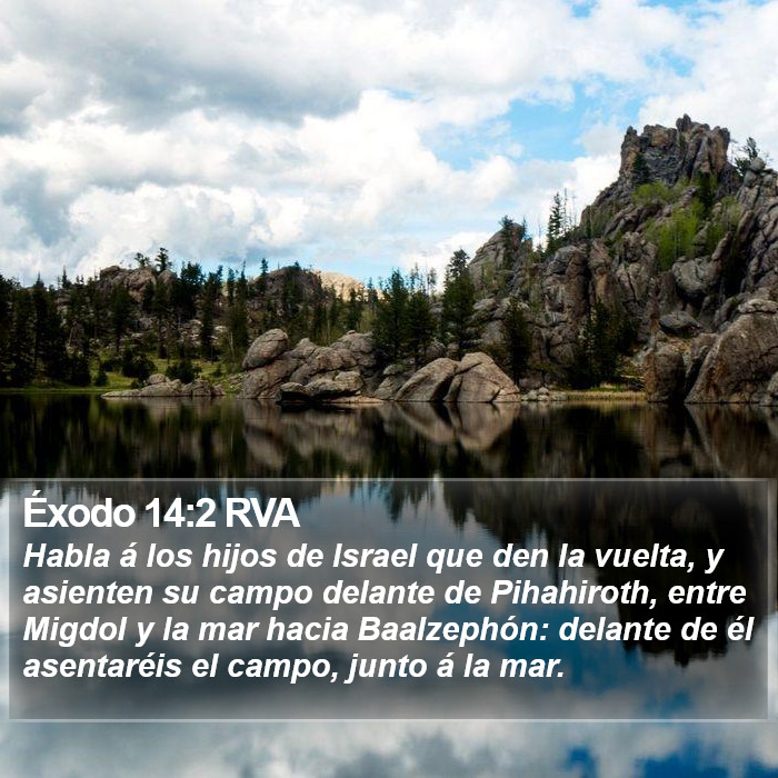 Éxodo 14:2 RVA Bible Study