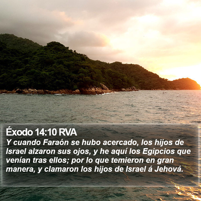 Éxodo 14:10 RVA Bible Study