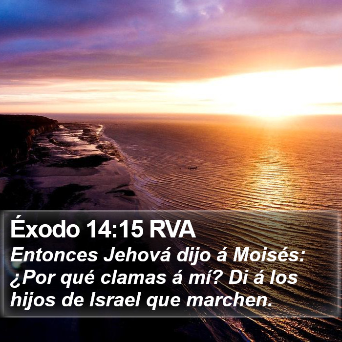 Éxodo 14:15 RVA Bible Study