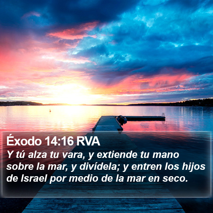 Éxodo 14:16 RVA Bible Study