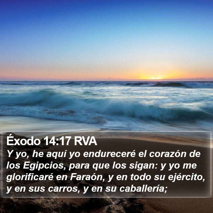 Éxodo 14:17 RVA Bible Study