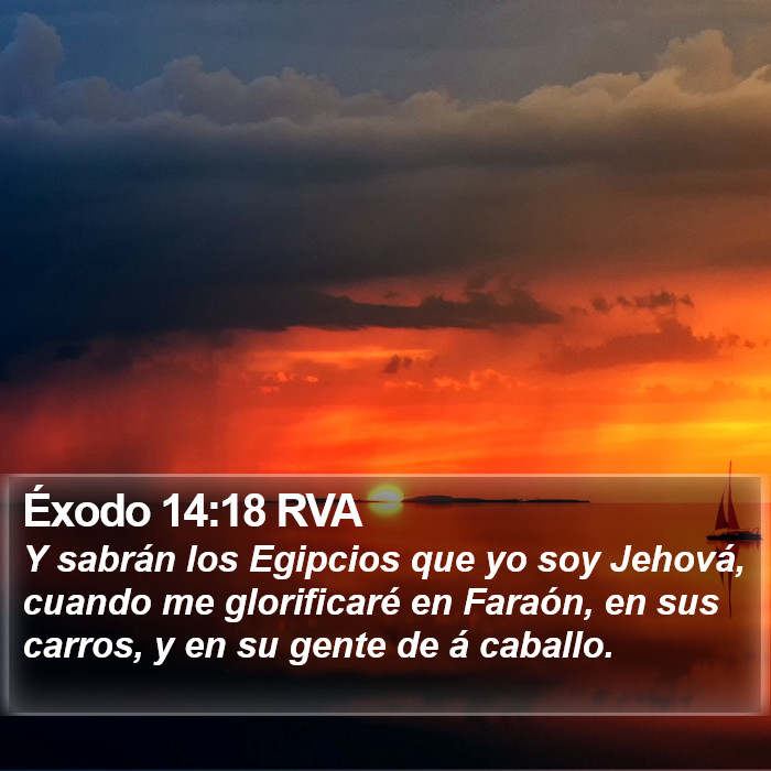 Éxodo 14:18 RVA Bible Study