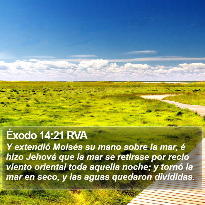 Éxodo 14:21 RVA Bible Study