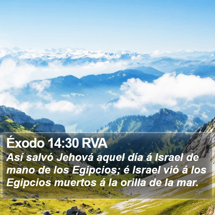 Éxodo 14:30 RVA Bible Study