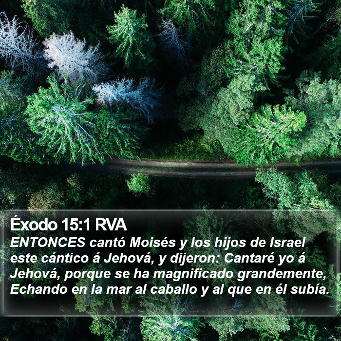 Éxodo 15:1 RVA Bible Study