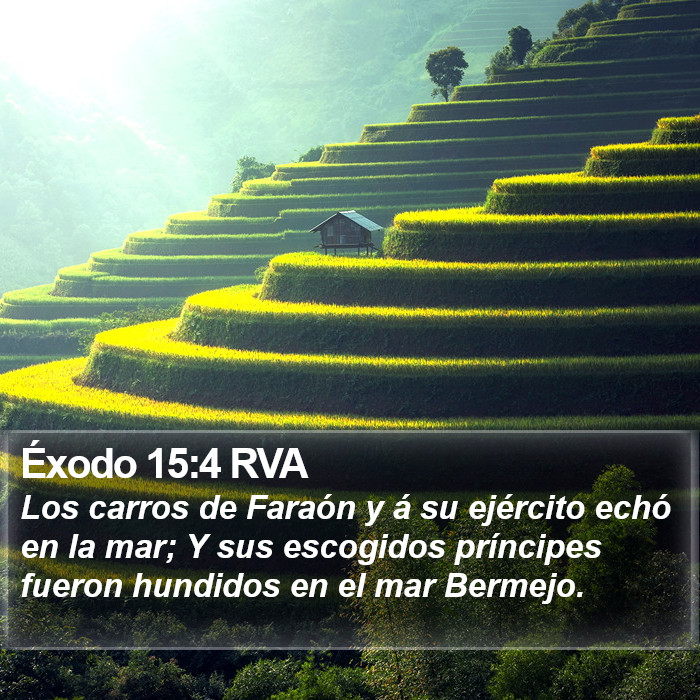 Éxodo 15:4 RVA Bible Study