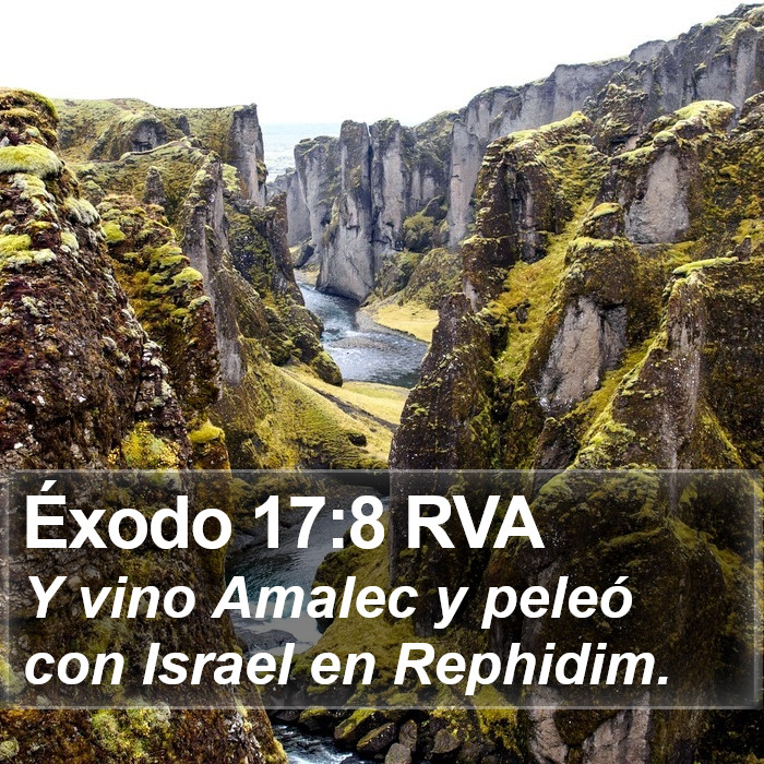 Éxodo 17:8 RVA Bible Study