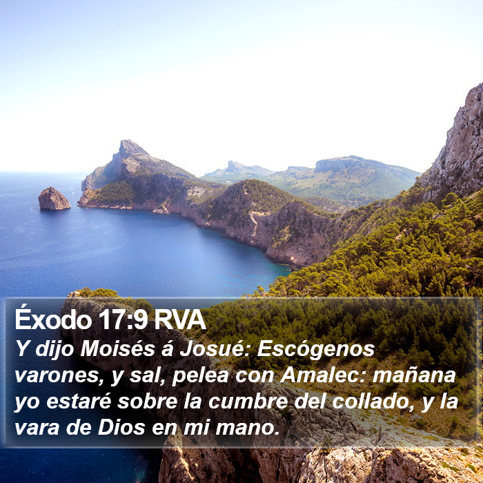 Éxodo 17:9 RVA Bible Study