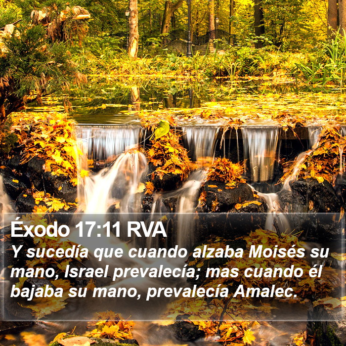 Éxodo 17:11 RVA Bible Study