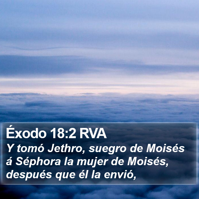 Éxodo 18:2 RVA Bible Study