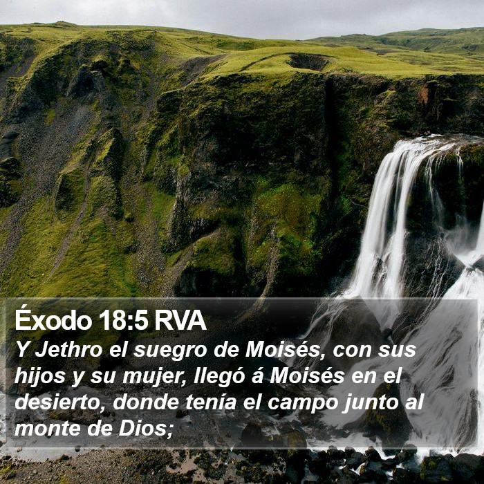 Éxodo 18:5 RVA Bible Study