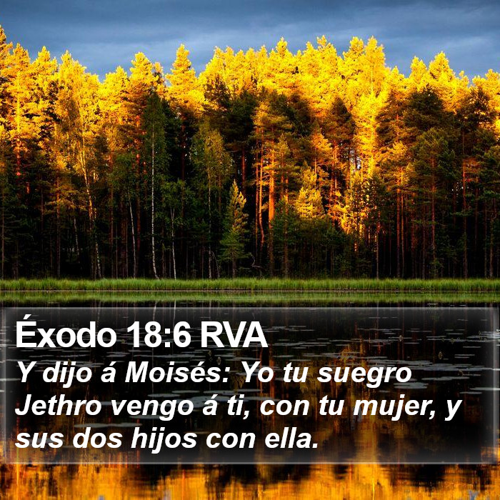 Éxodo 18:6 RVA Bible Study