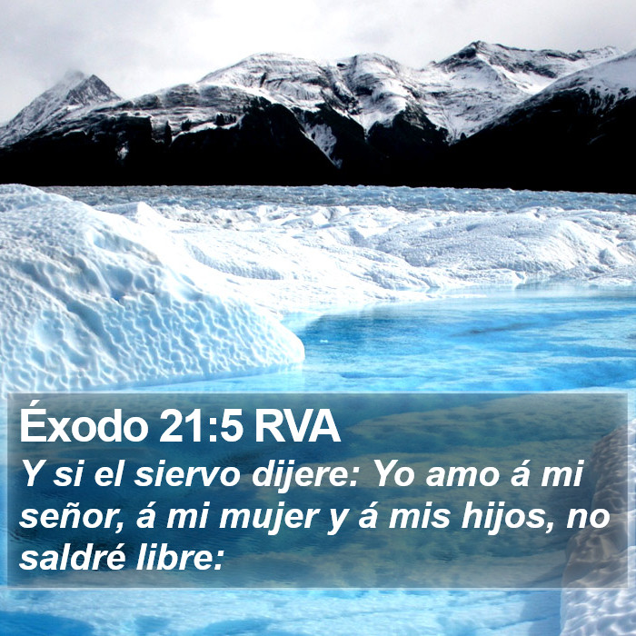 Éxodo 21:5 RVA Bible Study