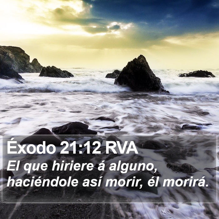 Éxodo 21:12 RVA Bible Study