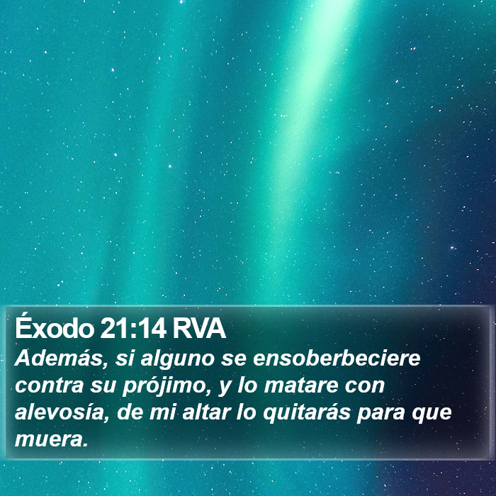 Éxodo 21:14 RVA Bible Study