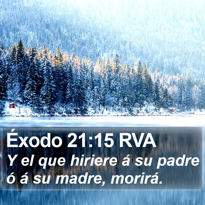 Éxodo 21:15 RVA Bible Study