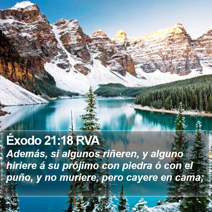 Éxodo 21:18 RVA Bible Study