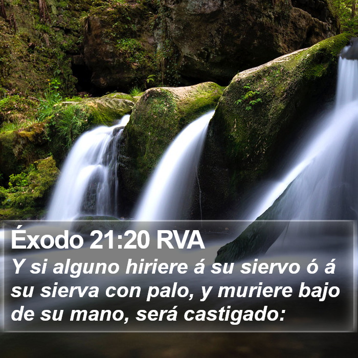 Éxodo 21:20 RVA Bible Study