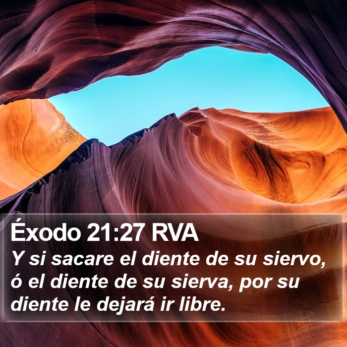 Éxodo 21:27 RVA Bible Study